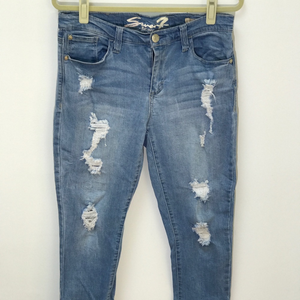SUMMER CLEARANCE Seven7 Skinny Easy Fit Jeans